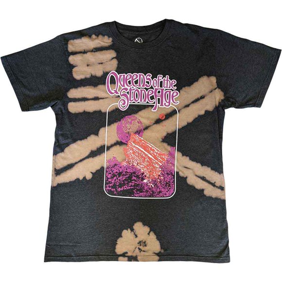 Queens Of The Stone Age Unisex T-Shirt Planet Frame (Wash Collection)
