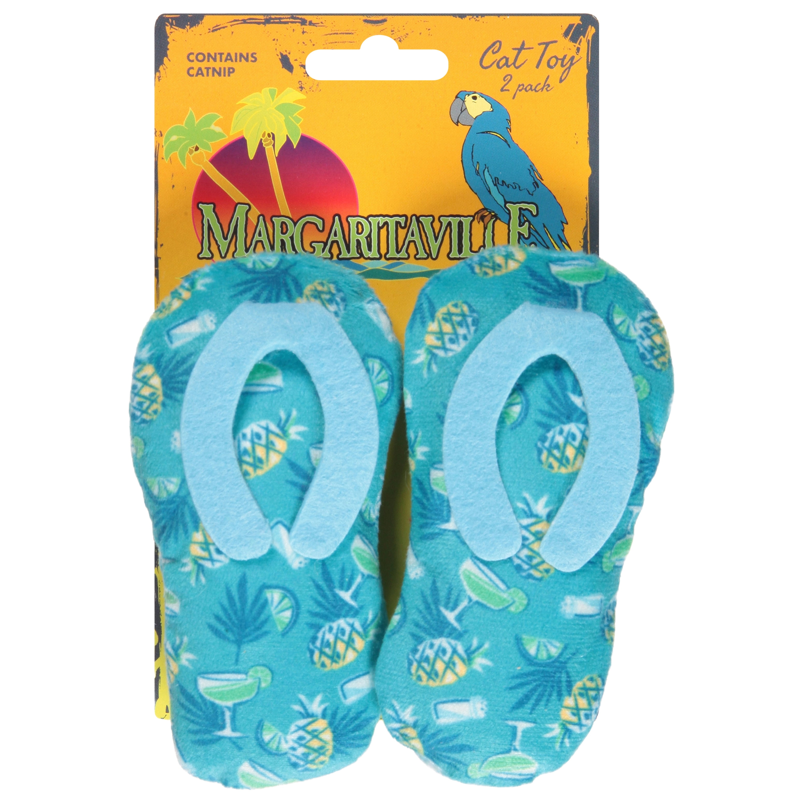 Margaritaville Flip Flop Cat Toy 2 ea