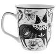 thumbnail image 2 of Karma Gifts 14 oz Black and White Boho Mug Cat - Cute Coffee and Tea Mug - Ceramic Coffee Mugs, 2 of 4