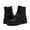 Black, variant on Women PU Leather Chunky Platform Chelsea Boots Zip Up Ankle Booties (Black / 11)