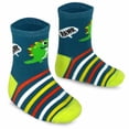 thumbnail image 4 of TeeHee Little Boys and Toddler Casual Sports Novelty Cotton Crew Socks 18 Pair Pair Gift Box (3-5 Years, Dinosaurs & Animals), 4 of 11