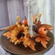 thumbnail image 5 of Pumpkin Sunflower Candle Candle Holders Aroma Wreath Circles Decorative Supplies Table Decorations, 5 of 5