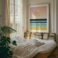 thumbnail image 4 of Sunset at the sea with a flock of birds - Illustration Minimalist Sunset Bird Abstract Pastel Nature Beach Unframed Wall Art Print 12 x 16 inches, 4 of 13