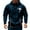 Navy, variant on LUOGENLI Mens Hoodies Black Men's Casual Hoodies Sweatshirts Loose Fit Pullover Streetwear Graphic Print Hooded Sweatshirt for Autumn Winter Daily Wear Hoodies for Men Zip up Navy Blue Navy Size S