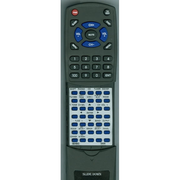 Replacement Remote for DENON 3990458002, RT3990458002, RC832, AVR2420, AVR75, AVR2400, AVR1420, AVR2200N, AVR1400
