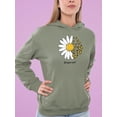 thumbnail image 2 of Find Your Soul Daisy Hoodie Women -Image by Shutterstock, Female Medium, 2 of 4