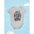 thumbnail image 3 of My Mom Is My Queen Bodysuit Infant -Smartprints Designs,  Newborn, 3 of 4