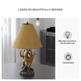 thumbnail image 4 of Signature Design by Ashley Derek Poly Table Lamp in Brown (Set of 2), 4 of 5