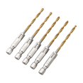 thumbnail image 3 of 5pcs HSS Drill Bit Set High Speed Steel /4 Hex Shank .5-6.5mm Hexagonal Handle 3.0mm, 3 of 9