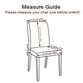 thumbnail image 6 of Unique Bargains Stretch Spandex Dining Chair Covers Protector Set of 4, 6 of 6