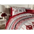 thumbnail image 2 of BrylaneHome 3 Piece Microfleece Christmas Bedspread Set, 2 of 5