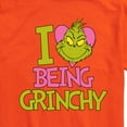 thumbnail image 3 of The Grinch - I Love Being Grinchy - Men's Short Sleeve Graphic T-Shirt, 3 of 5