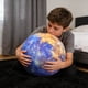 thumbnail image 4 of Almohada del planeta del sistema solar Peluche redonda • Cojín para modelos de Sol y Luna Tierra • Decoración falsa suave • Regalo educativo de astronomía en ciencias espaciales • 1 pieza incluida, 4 of 5
