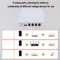thumbnail image 3 of Mini UPS Battery Backup Uninterruptible Power Supply 7500mAh 2A for Router Modem with WiFi Connection Continuous Power, and Smart Indicator, 3 of 7