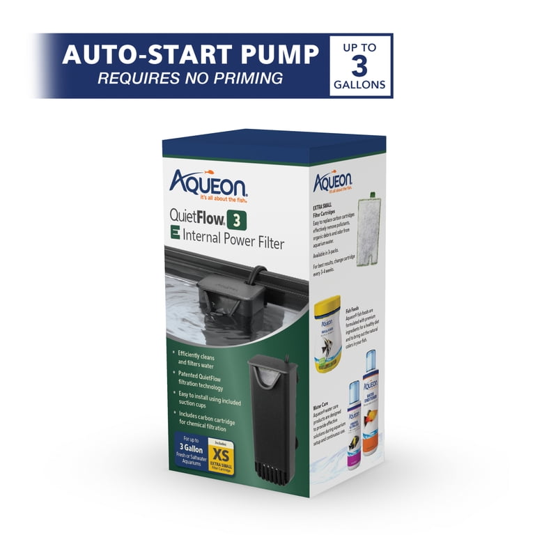 Aqueon Aquarium System QuietFlow E Internal Power Filter Extra