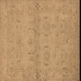 thumbnail image 1 of Ahgly Company Indoor Square Oriental Brown Traditional Area Rugs, 3' Square, 1 of 4