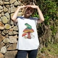 thumbnail image 2 of Cottagecore Frog Aesthetic Fairy Mushroom Goblincore T-Shirt, 2 of 3