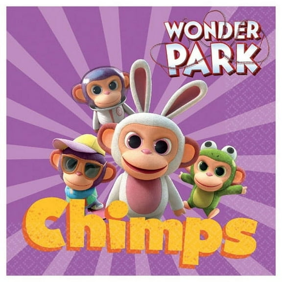 Various Wonder Park Small Napkins, 16 Count