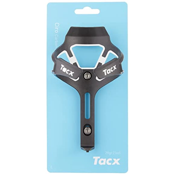 Tacx Cage à Bouteilles Ciro Blanc Mat, Taille Unique