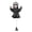 A002- Style B, variant on Halloween Decorations Spooky Cute Ghost Pumpkin Resin Tabletop Figurine Vintage Halloween Decor for Indoor Outdoor Yard Porch Mantel Home Party Single Piece Halloween Decor