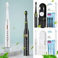 thumbnail image 1 of Xihbxyly Cepillo de Dientes Eléctrico, 8 Cabezales, 5 Modos de Limpieza, Resistencia Al Agua Ipx7, Recargable Por Usb, Limpieza Profunda y Eliminación de Manchas, Apto para Viajes, para Adultos, Tama, 1 of 7