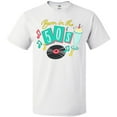 thumbnail image 3 of Inktastic Born in the 50's Record and Music Notes T-Shirt, 3 of 5