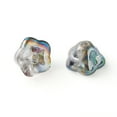 thumbnail image 4 of 10pc Electroplate Glass Beads Trumpet Flower Mixed Color 8.5x8x5.5mm Hole: 1mm Mixed Color, 4 of 4