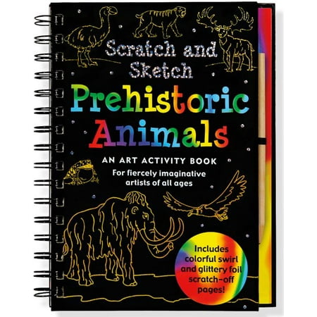Prehistoric Animals Scratch and Sketch
