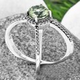 thumbnail image 4 of Prasiolite (Green Amethyst) 925 Sterling Silver Ring s.7.5 Jewelry DGR1115_C_7.5 R-1244, 4 of 7