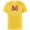 Yellow, variant on Disney Minnie Mouse Friend Head Icon Magic Vacation Trip- Short Sleeve Cotton T-Shirt for Adults - Customized-Black