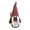 B, variant on Christmas Gnome Figurine Skiing Theme Plush Tomte Doll with Miniature Wooden Stakes 1 Pack for Holiday Living Room Desktop Home Decor Accent