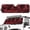 Red Rose, variant on Chririnla Red Rose Windshield Sun Shade for 2007-2023 Wrangler Rubicon Sahara TJ JK JKU 2 & 4 Door, Foldable Windshield Sunshade Sun Visor Blocks UV Rays, Front Window Shield,1pc