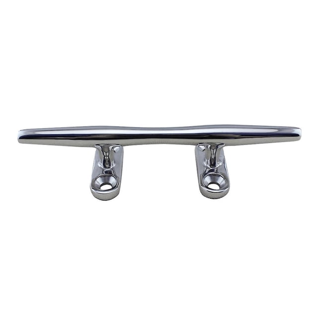 8 inch 200mm Cornamusa de muelle con borde de muelle, galvanizada