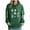 A_ Army Green, variant on Game Day Hooded Sweatshirt for Women Funny Football Graphic Shirt Football Season Waffle Knit Pullover Hoodies Gray XL