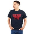 thumbnail image 3 of 1776 Defend Freedom Independence Men's Graphic T Shirt Tees Brisco Brands S, 3 of 6