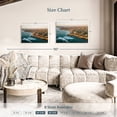 thumbnail image 4 of Elephant Stock Coast Of San Diego Wall Art - Horizontal Canvas Wall Art - Living Room Wall Decor - Places Canvas - Teal And Orange Decor - 36" x 24", 4 of 8