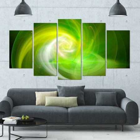 Design art designart green fractal abstract illustration abstract canvas wall art 60x32 5 Design art designart green fractal abstract illustration abstract canvas wall art 60x32 5