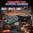 thumbnail image 4 of Wireless Switch Controller for Nintendo Switch/Lite/OLED, Bonadget Controller for Switch Remote Gamepad Joystick, Turbo and Dual Vibration, 4 of 8