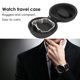thumbnail image 5 of Bolsa Estuche de reloj redondo Estuche de viaje para reloj inteligente de doble abolladura Pequeño Se adapta a todos los relojes de pulsera Ndcxsfigh  Para Estrenar, 5 of 9