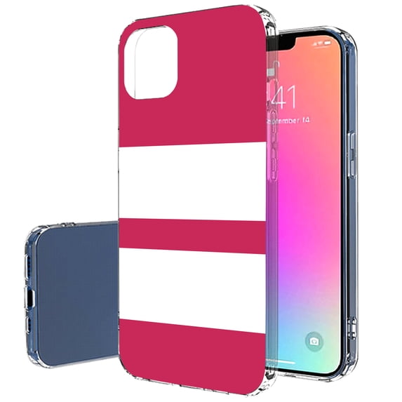 TalkingCase Slim Case for Apple iPhone 13 Pro, Slim Thin Gel Tpu Cover, Racing Stripe 19 Print, Light Weight, Flexible, Soft, Anti-Scratch, Printed in USA