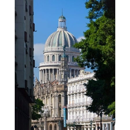 Capitol building Havana UNESCO World Heritage site Cuba Poster Print by Keren (Best Capitol Buildings In The World)