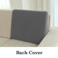 thumbnail image 4 of Sanmadrola Waterproof Couch Cushion Cover for Sectional Sofa,Slipcover Stain Resistant High Elasticity Wear-Resistant Striped Sofa Cover,Light Grey Back Couch Cover M for Furniture, Children, Pets, 4 of 7