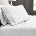 thumbnail image 3 of Hotel Style 600 Thread Count White Solid Cotton Pillowcase, King (2 Count), 3 of 9