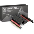 thumbnail image 1 of Cable Extensor PCIe LINKUP de 40 cm con Ángulo Izquierdo para Montaje de Tarjeta Gráfica, 1 of 8