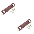 thumbnail image 2 of Tiradores de Cuero Inteprter para gabinete 125 mm Marrón oscuro, 2 of 6