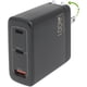 thumbnail image 5 of Cargador Vebner Rápido 100W Doble USB-C más USB-A GaN Negro, 5 of 6