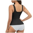 thumbnail image 4 of BLTIBY Women's Shapewear Tank Top Shaping Camisole U Neck Tops Tummy Control Vest Seamless Slimming Sleeveless Shaper Black M, 4 of 6