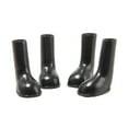 thumbnail image 2 of jiaroswwei 4Pcs Dog Puppy Shoes Waterproof Non Slip Stretchy Pet Protective Rain Boots, 2 of 8