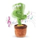 thumbnail image 2 of Juguetes de cactus danzantes, juguete de cactus parlantes, juguete de cactus cantantes, re MAITING MAITING, 2 of 2