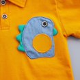 thumbnail image 5 of Boys Shorts Set Summer Clothes Cute Cartoon Short Sleeve Shirt+Denim Shorts Two Piece Set Kids Summer Outfits, 5 of 9